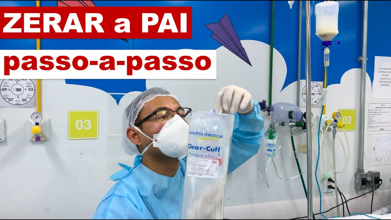 Como zerar a PAI do paciente e trocar o frasco de soro na PRÁTICA?