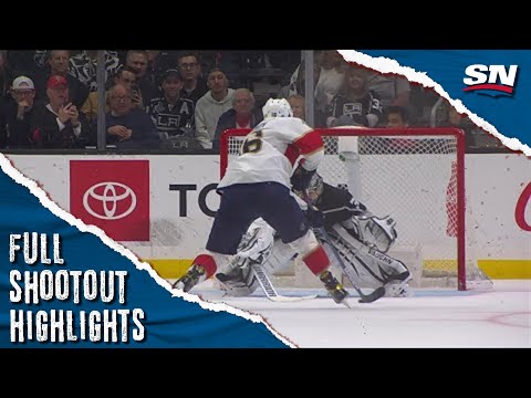 Florida Panthers at Los Angeles Kings | FULL Shootout Highlights