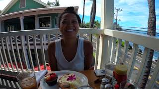 Breakfast @ Lava Java Cafe in downtown Kailua - Kona, HI
