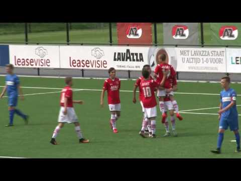 Doelpunten AZ Onder 16 - Genk