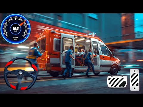 Ambulance City Rescue Simulator - Transformation Van Emergency Drive - Android Gameplay