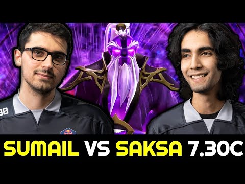 SUMAIL vs SAKSA — Mid Void Spirit with Aghanim's Shard Build 7.30c Dota 2