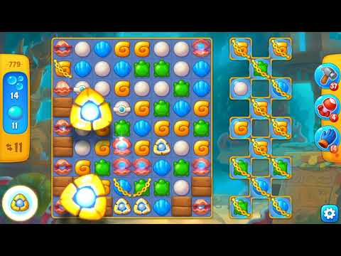 Fishdom level 779 no boosters.