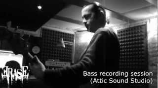 ERASE - Bass Recording Session (Attic Sound Recording Studio)