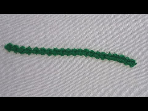 Hand embroidery : Bead stitch/moti taka