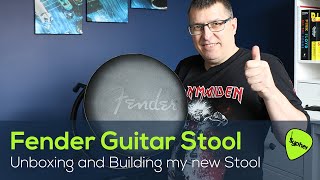 Video thumbnail for Unboxing and How To Assemble my new Fender Blackout 24" Barstool (GUITAR STOOL). by Sypher - My Six String Guitar Journey