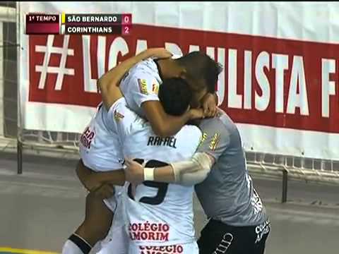 Gols ✰ São Bernardo 0 Vs 4 Corinthians ✰ Liga Paulista Futsal 2013