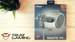 Trust GXT 232 Mantis streaming microphone (22656) - відео 2