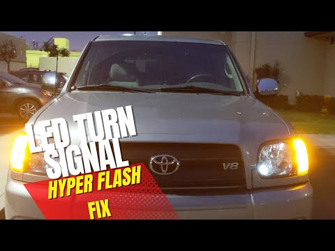 LED TURN SIGNAL HYPERFLASH FIX