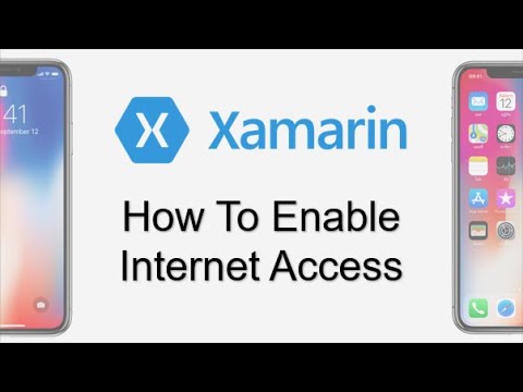 Xamarin - Enable Internet Permission