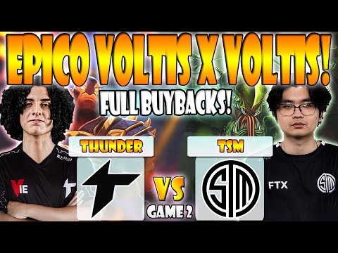 THUNDER AWAKEN VS TSM BO3[GAME 2] TIMADO VS KNIGHT - BTS PRO SERIES 13:AMERICAS - DOTA 2