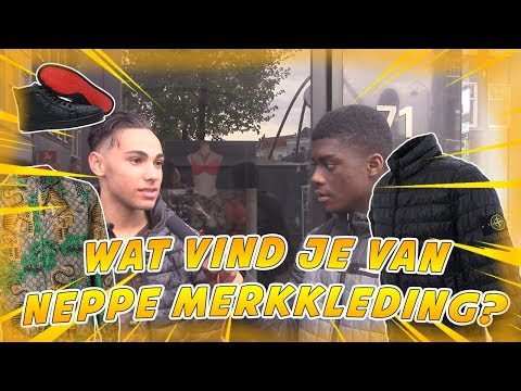 (GUCCI, LOUBOUTINS & MEER!) - WAT VIND JIJ VAN NEPPE MERKKLEDING? - HAARLEM