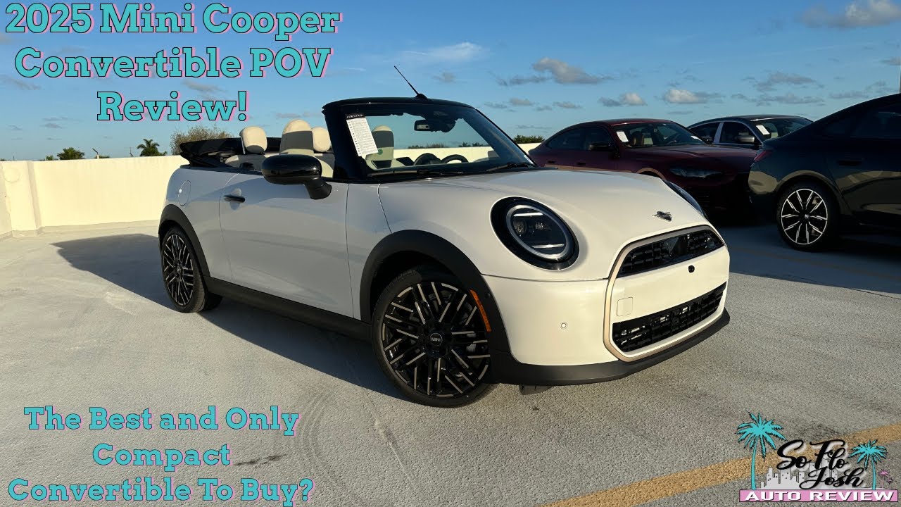 The 2025 Mini Cooper Convertible Is The Most Fun Compact Convertible Starting At $33k! POV Review.
