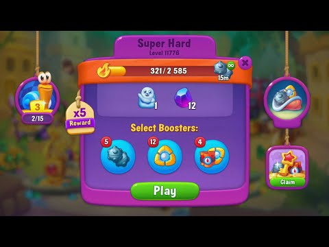 Mobile relaxing game: FishDom Levels 11775🏆11776SUPERHARD🏆 11777🏆*10 mins Game @FishgamesFishDom24