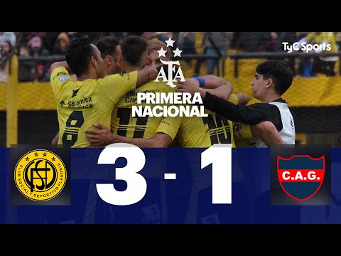 Flandria 3-1 Atlético Güemes (SdE) | Primera Nacional | Fecha 24 (Zona A)