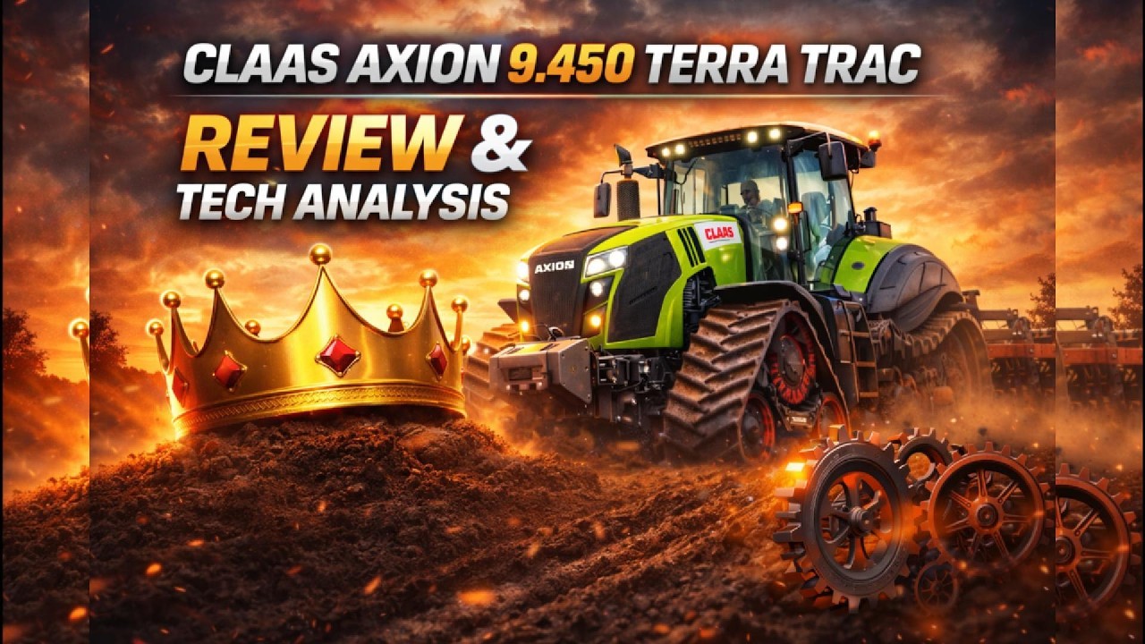 🔥 Is the CLAAS Axion 9.450 Terra Trac Worth It? Full Review