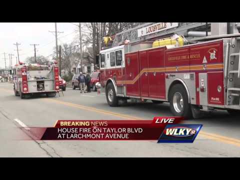 House catches fire on Taylor Boulevard