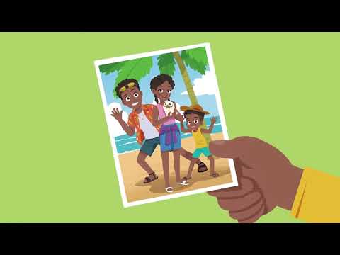 Let's Smile 5 Unit 4 Story - A great vacation