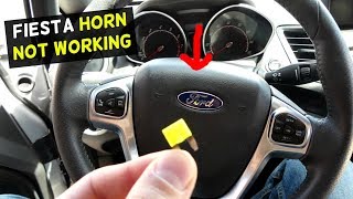 FORD FIESTA HORN FUSE LOCATION REPLACEMENT MK7 ST