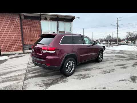 2021 Jeep Grand Cherokee Laredo 4x4 in Red for sale at Boyer Chrysler Dodge Jeep Ram Fiat Cobourg in Cobourg, ON