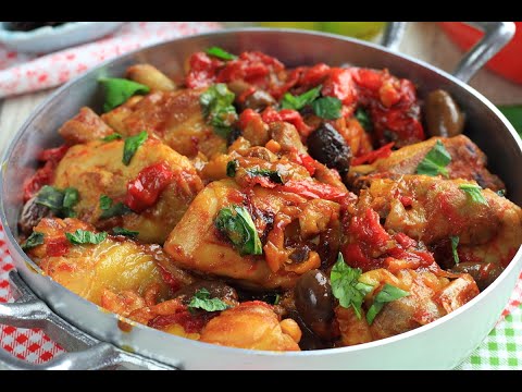 CHICKEN AND PEPPERS: the classic "grandma's recipe" that never disappoints!