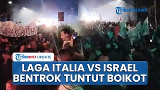 Bentrokan Pecah Laga Italia vs Israel, Aparat & Massa Saling Serang hingga Tuntut Boikot Zionis