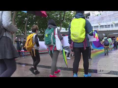 Thousands march for equality in Hong Kong pride parade