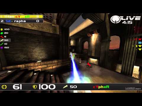rapha vs Cypher - Quakecon 2014 Group A Round 2 (Quake Live VOD)