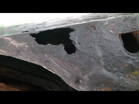 ROVER 75 EASY SILL FIX , DON'T LET THIS HAPPEN TO YOU