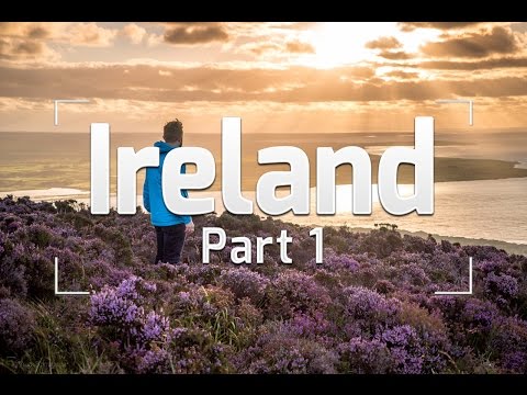 SURFING IN IRELAND - IRELAND TRAVEL VLOG #1