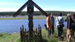 preview picture of video 'Шаг 3 с.Варзуга - Церковь и обетный крест'