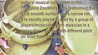 Gangsa  / Gong Musical Application (Gangsa, Tupayya, Pattong) - Cordillera Musical Instrument