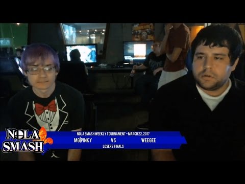 NOLA Smash Weekly 3/22: Losers Finals - MG|Pinky vs Weegee