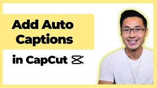 How to Add Auto Captions on CapCut PC