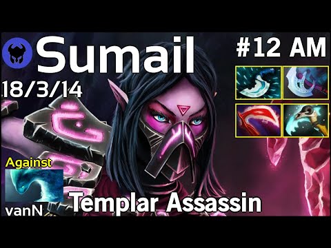 Sumail [EG] plays Templar Assassin!!! Dota 2 7.20