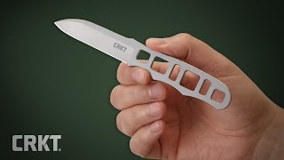 Нож с фиксированным клинком CRKT Terzuola HWY Rescue, сталь 420J2, цельнометаллический