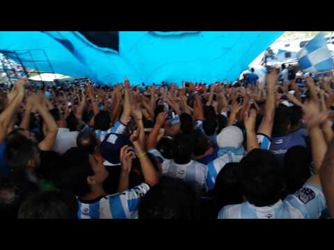 "Recibimiento de Racing frente a Independiente" Barra: La Guardia Imperial • Club: Racing Club • País: Argentina