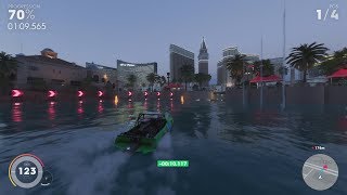The Crew 2 - "Las Vegas Waterway" in under 1:40 (Max Level Jet Sprint Gameplay)