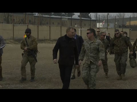 Acting Defense Secretary Pat Shanahan made an unannounced visit to Afghanistan on Monday to meet with US commanders and Afghan leaders amid a push for peace with the Taliban. (Feb. 11)