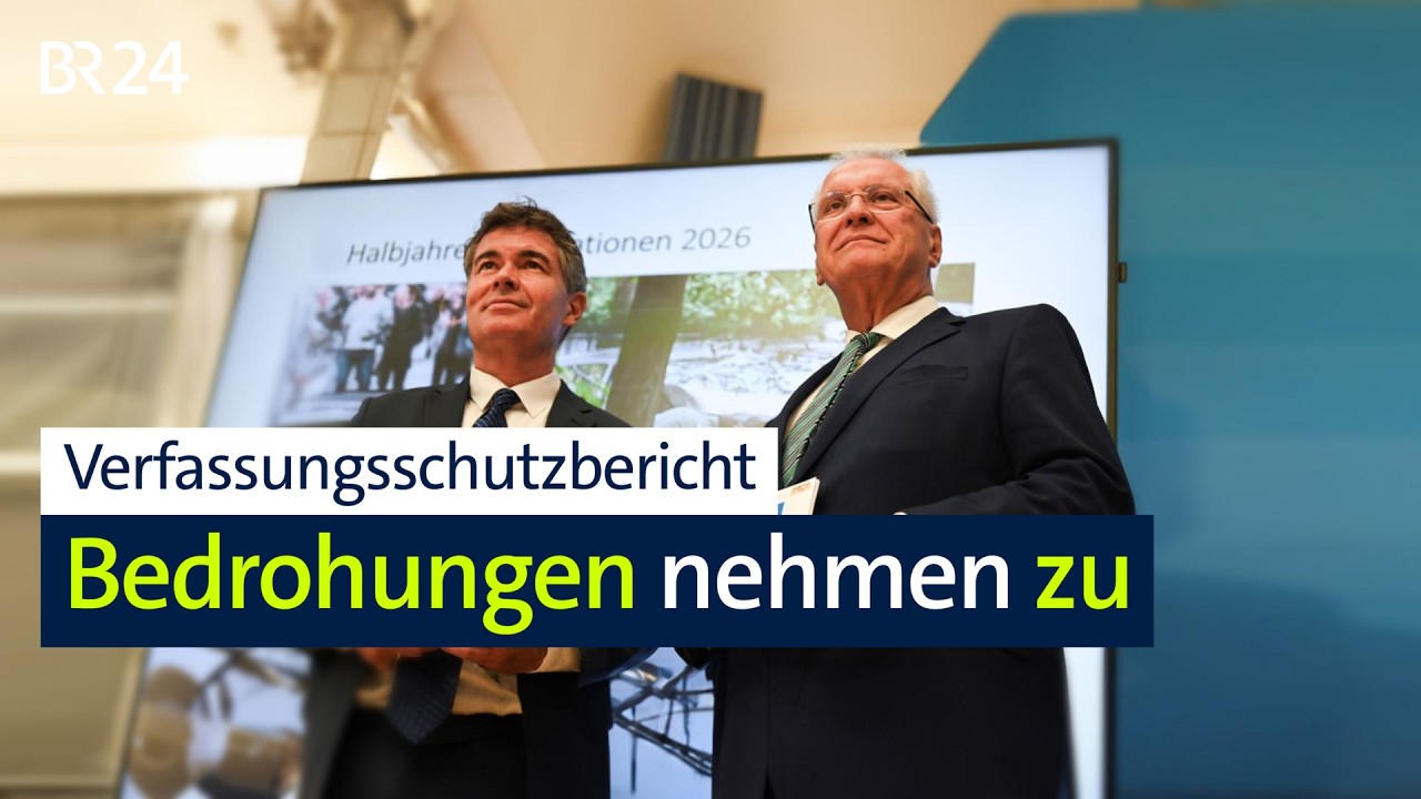 Verfassungsschutzbericht: Bedrohungen nehmen zu | BR24