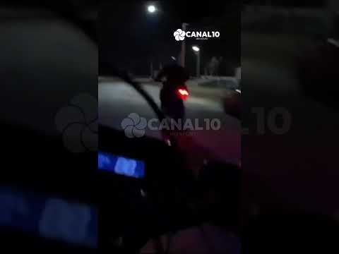 CINCOS SALTOS: persecución y detención por una moto robada