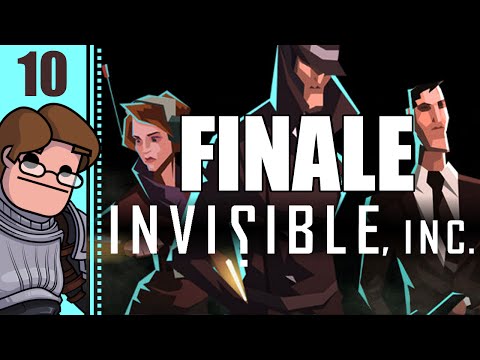Let's Play Invisible, Inc. Part 10 FINALE - Omni Mainframe, Central & Monst3r, Ending