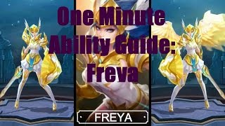 Freya: One Minute Ability Guide - Mobile Legends