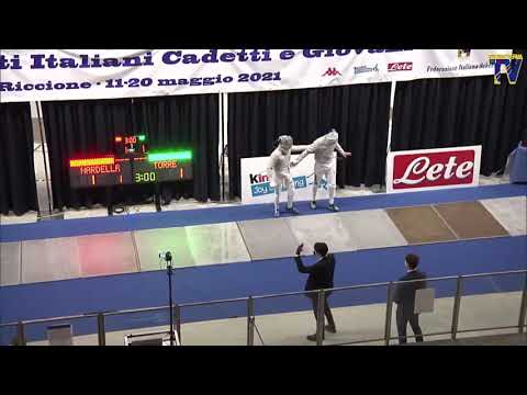 Italian Championships 2021 JMS - GOLD - Emanuele Nardella v Pietro Torre