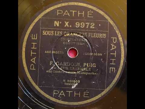 Pathé X 9972 Fredo Gardoni  Sous les orangers fleuris 1932