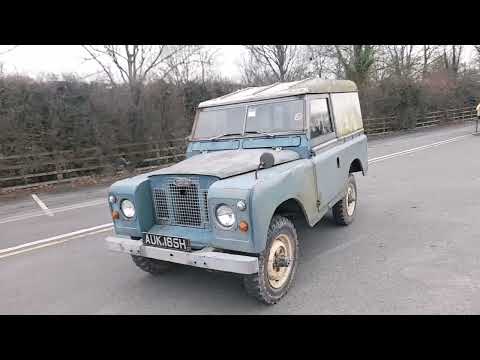 Lot 71  - 1970 Land Rover Series IIa 88 inch