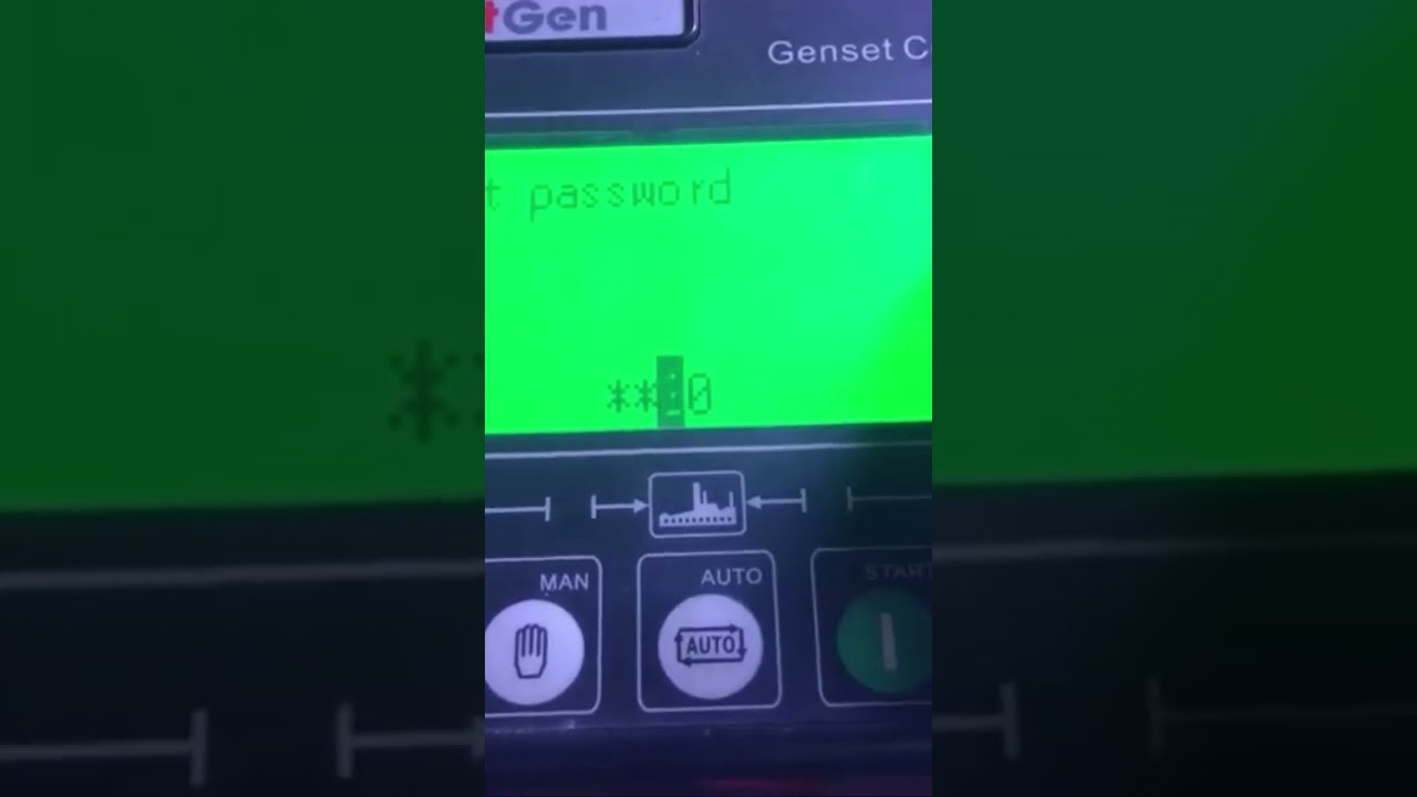 Setting parameters smart gen module
