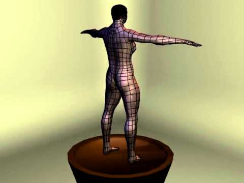 Turntable Final Model Wireframe