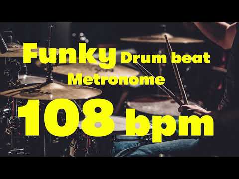 108 bpm funky drumbeat metronome 01