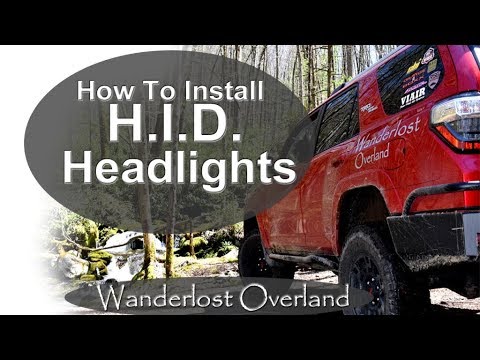 How To Install HID Headlight Kit